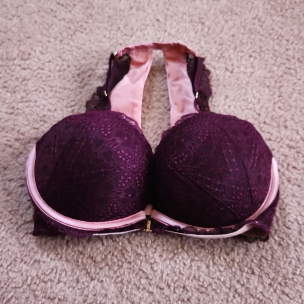 VS PINK 32DDD Lace Back Bra